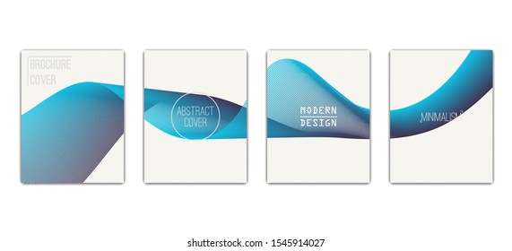 Geometric abstract halftone covers  modern minimalistic template gradient.  Poster flyer halftone gradients pattern. Vector illustration EPS10