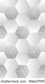 geometric abstract honey comb shape or hexagon seamless pattern