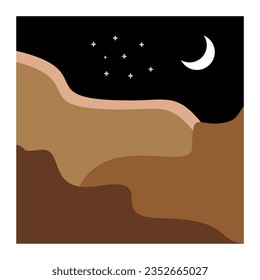 Geometric abstract illustration vector element