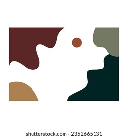 Geometric abstract illustration vector element