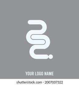 
geometric abstract letter r logo with grey color