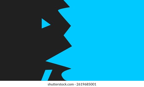 Geometric Abstract with Light Effects