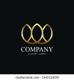 Geometric Abstract Line Logo. Elegant, classic elements. Can be used for jewelry, beauty and fashion industry. 
Great for monogram, invitation, flyer, menu, brochure, postcard, and background.