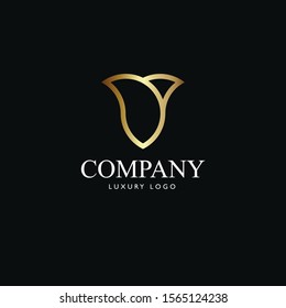 Geometric Abstract Line Logo. Elegant, classic elements. Can be used for jewelry, beauty and fashion industry. 
Great for monogram, invitation, flyer, menu, brochure, postcard, and background.