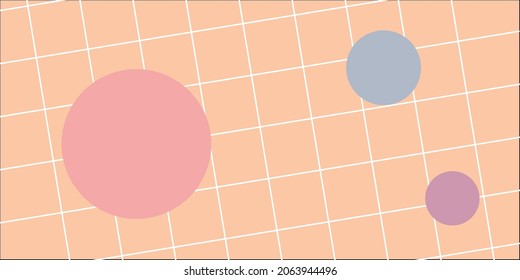 geometric abstract line pastel background