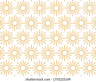 Geometric abstract line pattern vector on background