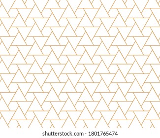 Geometric abstract line pattern vector on background