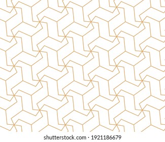 Vector de patrón de línea abstracto geométrico en el fondo