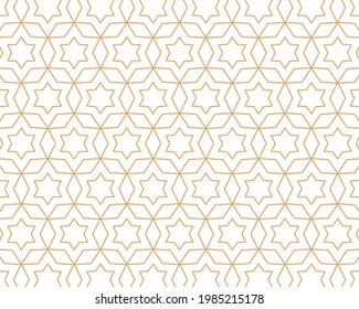Geometric abstract line pattern vector on background