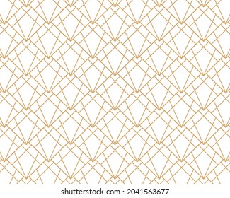 Geometric abstract line pattern vector on background