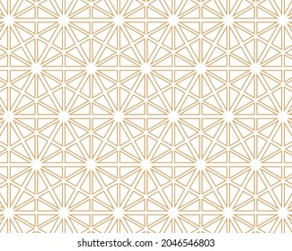 Geometric abstract line pattern vector on background