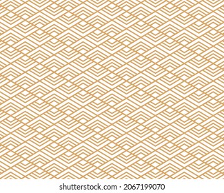 Geometric abstract line pattern vector on background