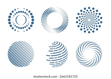 Geometric Abstract Line and Shape Elements
