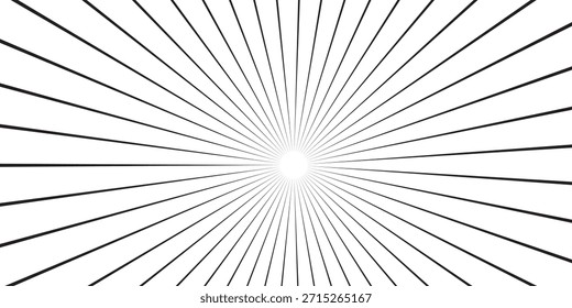 Líneas abstractas geométricas contorno negro sobre blanco. Diseño moderno para postales, cómics, carteles. Fondo blanco y negro. 