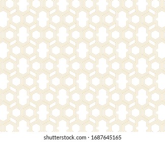 Geometric abstract lines pattern vector on background