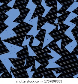 líneas abstractas geométricas estilo zigzag patrón transparente