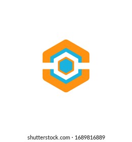 Logotipo de resumen geométrico. Vector de empresa. Plantilla de logotipo de ilustración.