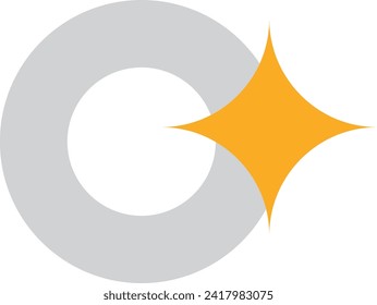 Geometric abstract memphis shape vector element