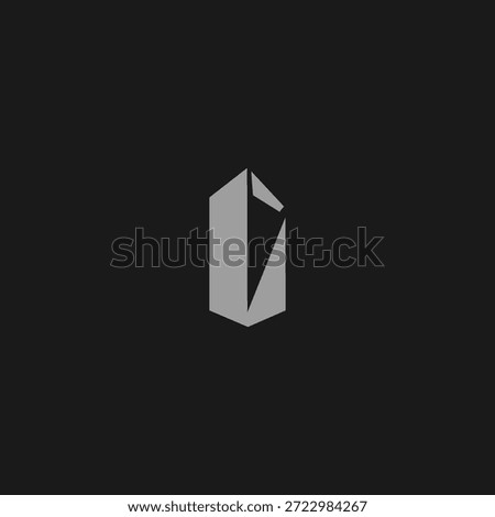 Geometric abstract monolith logo symbolizing strength and timeless form.