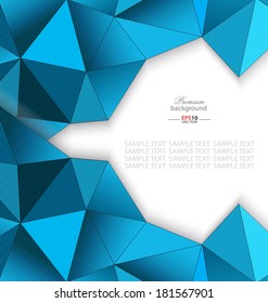 Geometric abstract mosaic background