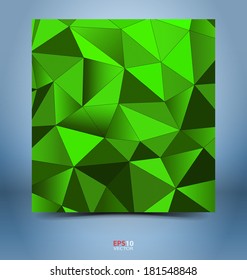 Geometric abstract mosaic background for creative design