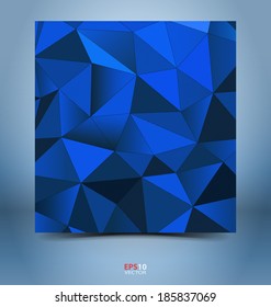 Geometric abstract mosaic background for creative tasks