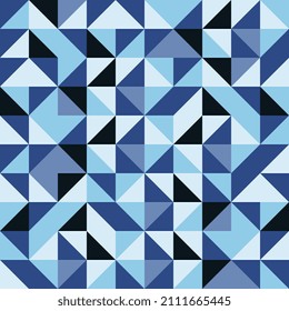 Geometric Abstract Mosaic pattern and modern background with rectangles shapes style and Abstract elements vector, geometrical pattern design used in background, packages, wallpapers, textiles Vector,