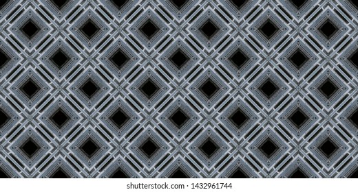 Geometric abstract mosaic seamless pattern with tiles and simple shapes for fashion. Abstract dynamic retro tiles background