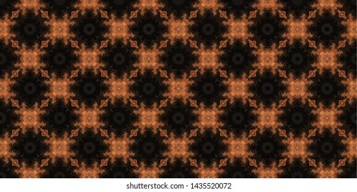 Geometric abstract mosaic seamless pattern with tiles and simple shapes for fashion. Abstract dynamic retro tiles background