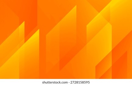 Fondo naranja abstracto geométrico. Vector Eps10