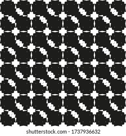 Geometric abstract ornamental vector pattern. Seamless design