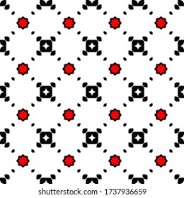 Geometric abstract ornamental vector pattern. Seamless design