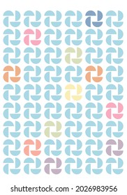 fondo de patrón abstracto geométrico, marco decorativo