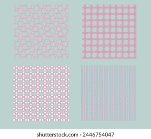 Geometric Abstract Pattern Background Design