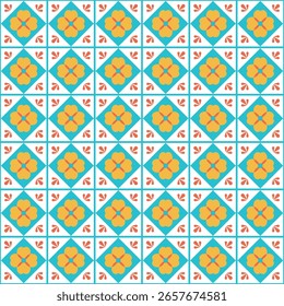 A geometric, abstract pattern background illustration. pattern graphic used for wallpaper, tile, fabric, textile, interior.