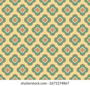 A geometric, abstract pattern background illustration. pattern graphic used for wallpaper, tile, fabric, textile, interior.