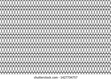 Geometric abstract pattern. Black white texture.
