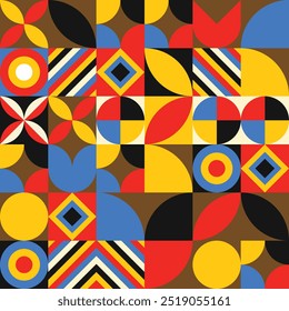 Geometric Abstract Pattern Collection - Colorful and Modern Vector Designs for Backgrounds, Prints, and Digital Art