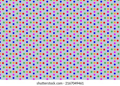 Geometric abstract pattern with colorful circles in vector formate.