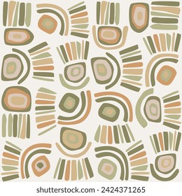 Patrón abstracto geométrico. Línea colorida doodle patrón sin fisuras.  Simple garabato infantil fondo de pantalla impresión paquete de textura.