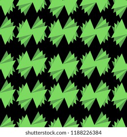 Geometric abstract pattern with colorful ornament. Vector illustration trendy for wallpaper and fashion textile ready for print.