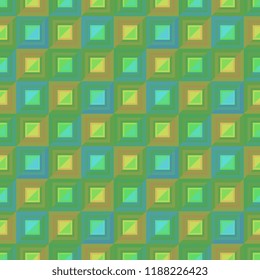 Geometric abstract pattern with colorful ornament. Vector illustration trendy for wallpaper and fashion textile ready for print.