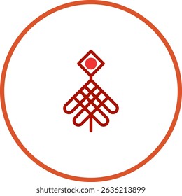 Geometric abstract pattern design with modern flair for creative projects