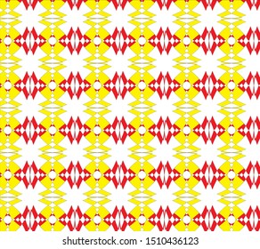 Geometric abstract pattern design for textile and fantasy modern background