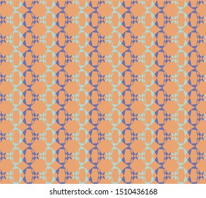 Geometric abstract pattern design for textile and fantasy modern background