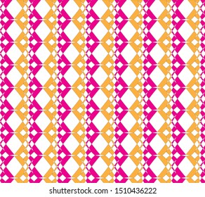 Geometric abstract pattern design for textile and fantasy modern background