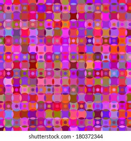 Geometric abstract pattern for design. Vector. Can be used in textiles, for book design, website background. 
