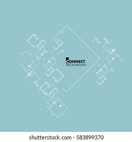 Geometric abstract pattern design for vector background.