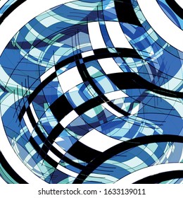 geometric abstract pattern in ethnic style graffiti style in a beautiful bright color for your design