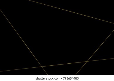 geometric abstract pattern with golden lines. Template for  birthday, wedding, anniversary,  business cards design
